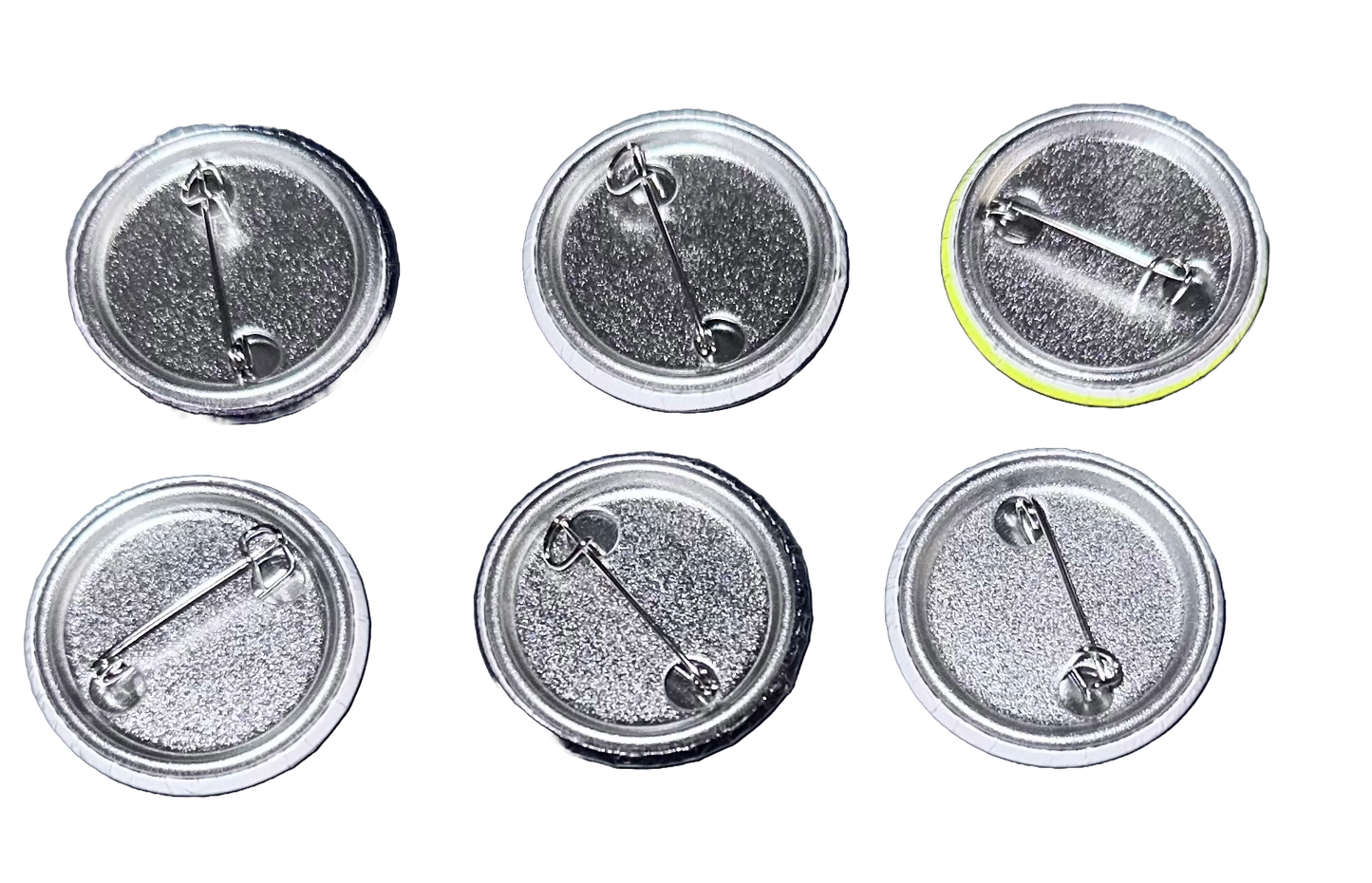 6 Pack 1.25" Pin Back Buttons - Metallica, Avenged Sevenfold, Five Finger Death Punch, System of a Down, Slipknot