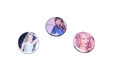 3 Pack 1.25" Pin Back Buttons - Taylor Swift