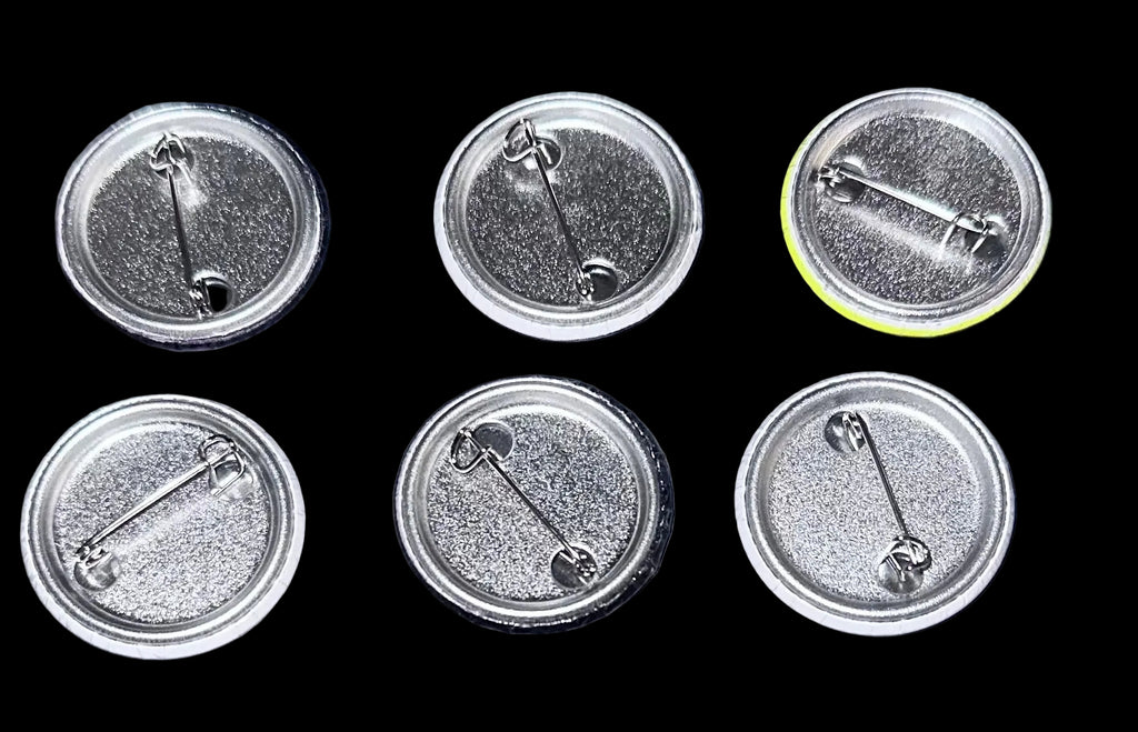 6-Pack 1.25” Pin-Back Buttons – kiss / Megadeth