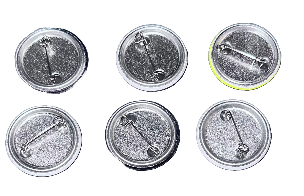 6-Pack 1.25” Pin-Back Buttons – System of a Down (2), Slipknot (1), Five Finger Death Punch(1), Rage Against The Machine (2)