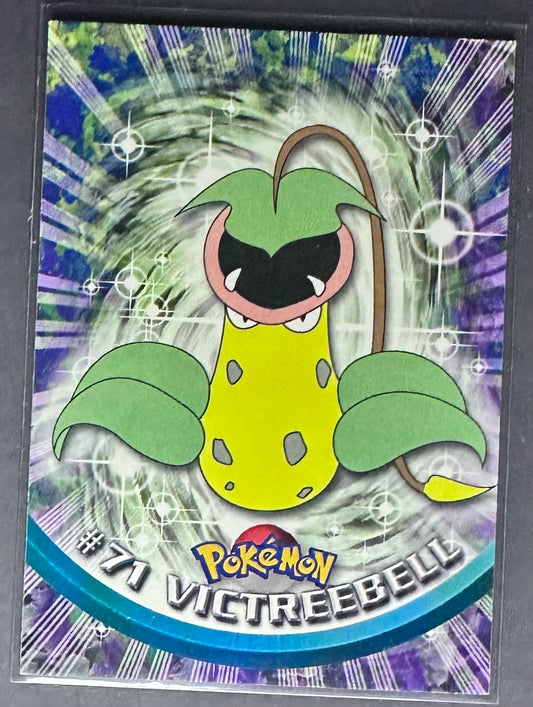 NM- Victreebel #71 – 1999 Topps Pokémon Trading Card – TV Animation Series 1