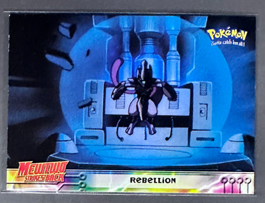 Mewtwo Strikes Back “Rebellion” #8 – 1999 Topps Pokémon – The First Movie